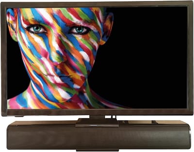 Soundbar - Luidspreker Audiobar - Tv Geluid Verbeteren - Bluetooth en USB - Tafelmontage - Zwart