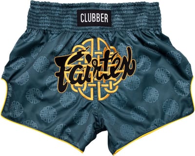 Fairtex BS1915 Muay Thai Shorts - Clubber - groen XL