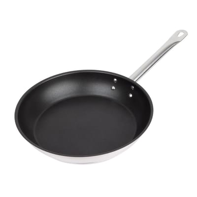 Vogue Platinum Plus Teflon Anti-Aanbak RVS Koekenpan 28cm - Vogue FC097 - Horeca & Professioneel