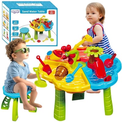 Woopie watertafel met stoel 2 in 1 zandbak - UNI