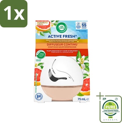 1 x Air Wick Decosphere - Luchtverfrisser - Grapefruit & Oranjebloessem - 75g - Luchtverfrisser - Geurverspreider - Air Wick - Grapefruit - Oranjebloessem
