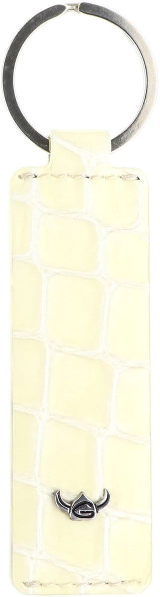 Golden Head Leren sleutelhanger Cayenne Schlüsselanhänger 5157 Beige - Creme Limited crème
