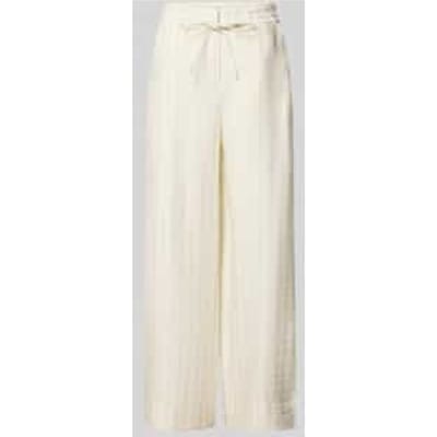 regular fit wijdte broek van mix van lyocell en viscose model 'MARIE-JOHANNE'