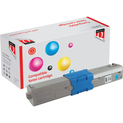 Toner Quantore alternatief tbv Oki 46508711 blauw