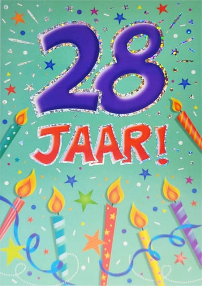 Kaart - That funny age - 28 jaar - AT1030-C2