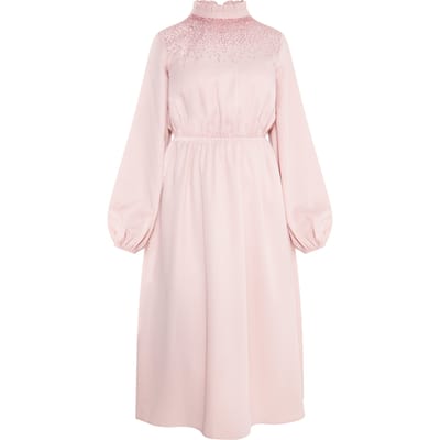 usha midi-jurk Dames roze champagne