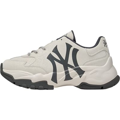 MLB Synthetisch Leer Comfortabel Mode Dikke Zool Papa Schoenen Unisex Sneakers 3ASHCV16N-50IVS 40.5 white