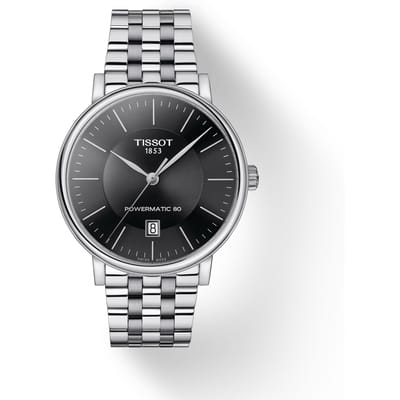 Tissot Roestvrij Staal zwart Wijzerplaat Heren Modehorloge T122.407.11.051.00 zwart