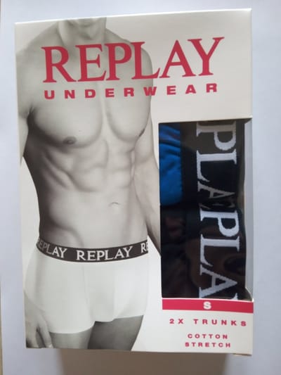 Replay underwear 2-pack boxers
