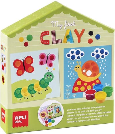 APLI Kids Mijn eerste Klei - kleien en kleuren tegelijk