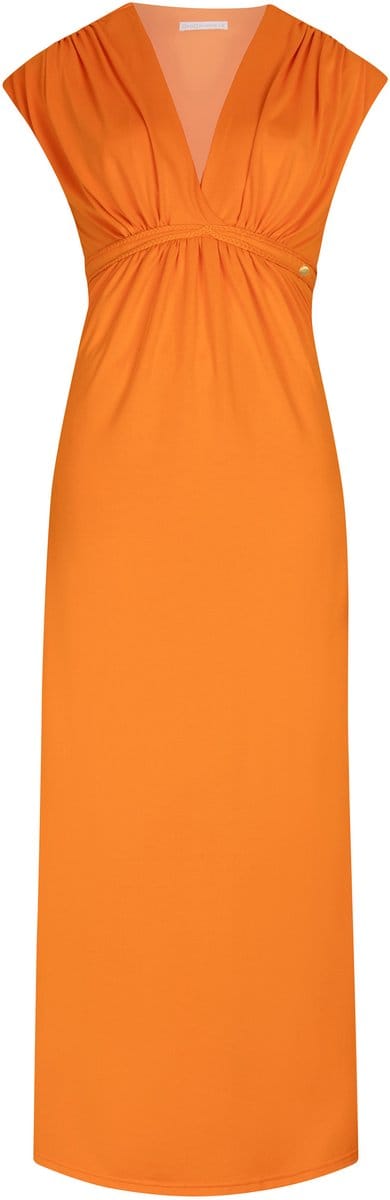 Chic by Lirette - Kimono jurk Natural - Oranje - S