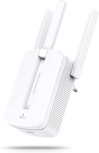 Draadloze Wifi Repeater voor Uitbreiding Signaal tot 300Mbps met Externe Antennes