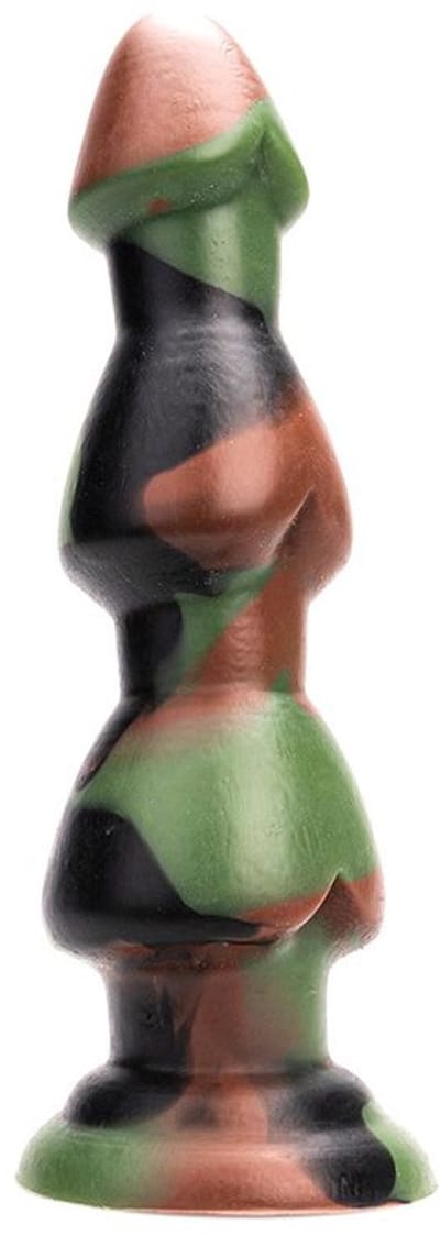 Kiotos Revolt - Dildo Fantasie - Army Green - Nr. 29 - Small - 20,5 x 5,5 cm