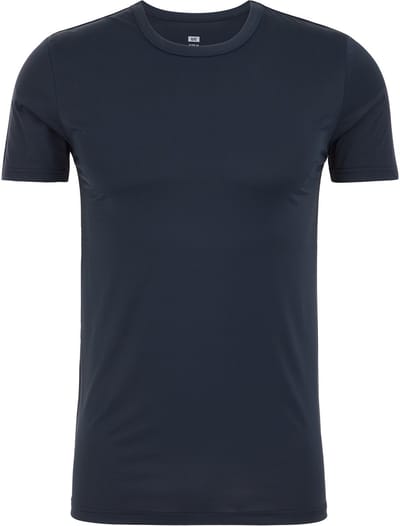 WE Fashion Heren regular fit microfiber t-shirt