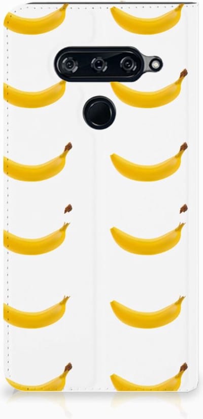 Book Case voor LG V40 Thinq Flip Style Cover Banana