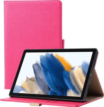 Hoesje geschikt voor Samsung Galaxy Tab A8 10.5 inch 2022/2021/2020 Kunstleer Luxe Standaard Opbergvak