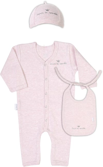 BAMBAM â€“ Suitset â€“ Born to Sparkle â€“ Roze â€“ 50/56