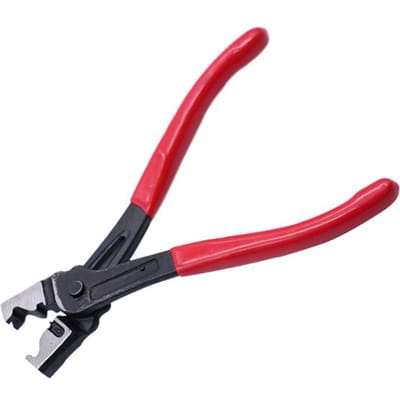 Auto Olieslang Krimptang Reparatie Tools Remklauw Bankschroef Pijpklem Kraag Clip Auto Repareren Motorfiets Automotive Tool rood