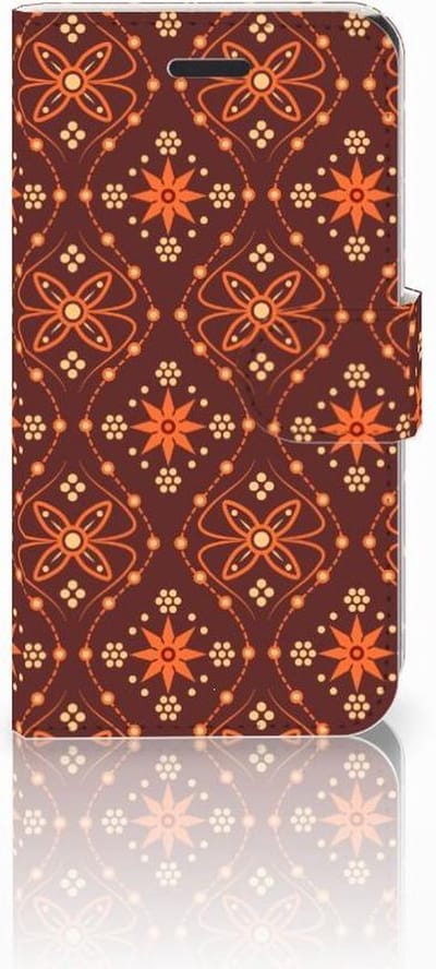 Samsung Galaxy Xcover 3 | Xcover 3 VE Telefoon Hoesje Batik Brown