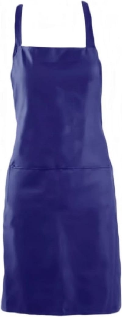 Keukenschort - Blauw - One size - Kooksnhort - Schort - Kokschort - Trimsalonschort - Trimkleding - Trimsalon