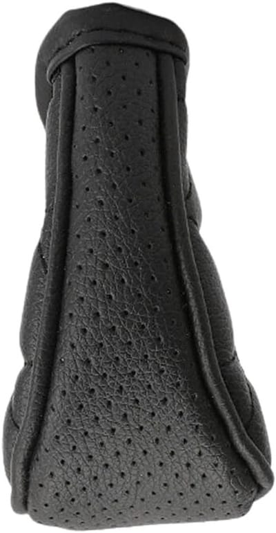 Dailygoods - Riloer Pookknop Cover, PU lederen versnellingspookknop cover, Gear Stick Cover universeel voor automatische auto, auto Gear Handle Cover Zwart