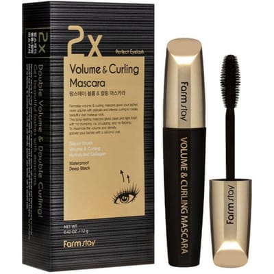 Farm Stay Volume & Curling Mascara 12gr AUTHENTIC STORE beige