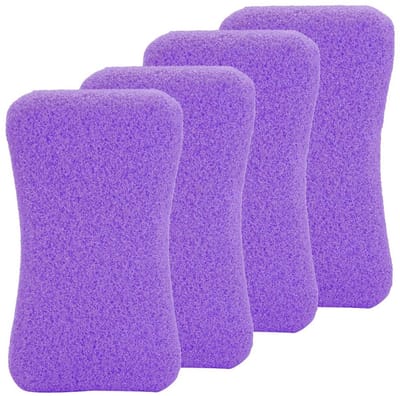 Dailygoods- Puimsteen 4 Stuks - Voetverzorging - Eeltverwijderaars - Exfoliëren - Pedicure - Harde Huid - Voetvijl