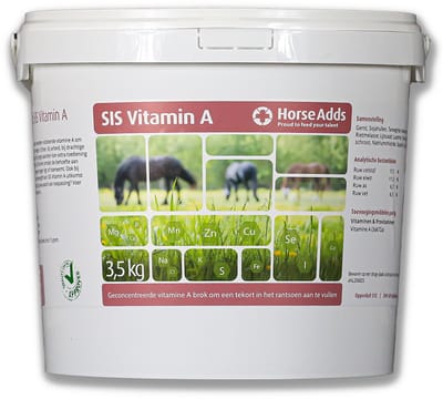 SIS Vitamin A 2 kg - Horse Adds Paardensupplementen
