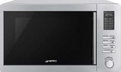Smeg MOE34CXI2 magnetron Zwart, Roestvrijstaal Combinatiemagnetron Aanrecht 34 l 1100 W