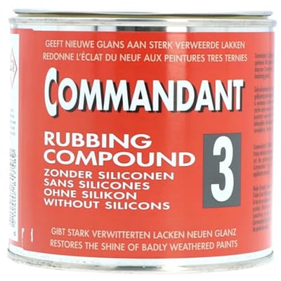 Rubbing Compound nr.3 voor het Herstellen van Verweerde Autolak