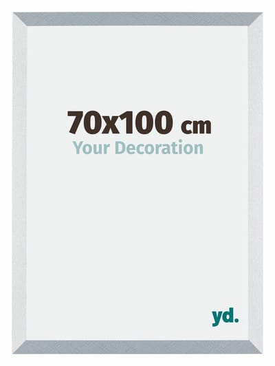 Your Decoration - Fotolijst 70x100 cm - MDF - Aluminium Geborsteld - Mura