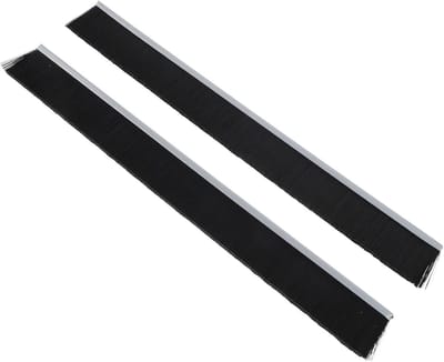 Brievenbus Borstelstrip - Tochtwering Afdichting - Vuil Buiten Houden - Duurzaam Nylon Materiaal - 30x32x05cm - Zwart