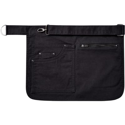 Premier Volwassenen Unisex Metro Utility Hip Apron (Zwart)