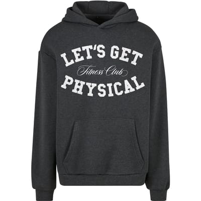 Mister Tee - Let's Get Physical Fluffy Hoodie/trui - XS - Grijs