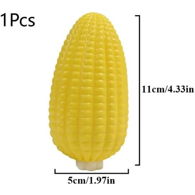 Zacht Mais Squishy Speelgoed Stressverlichting Fidget Knijpspeeltjes Langzame Terugslag Decompressie Schuim Gesimuleerd Bloem Maiskolf voor Volwassenen yellow