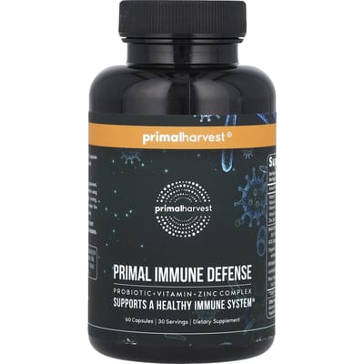 Primal Harvest, Défense immunitaire primordiale, 60 gélules