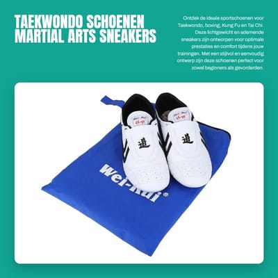 Dailygoods- Taekwondo Schoenen Lichtgewicht - Vechtsport Schoenen - Antislip Zolen - Ademend Materiaal - Innovatief Ontwerp - Geschikt voor Karate/TaiChi - Martial Arts Schoenen