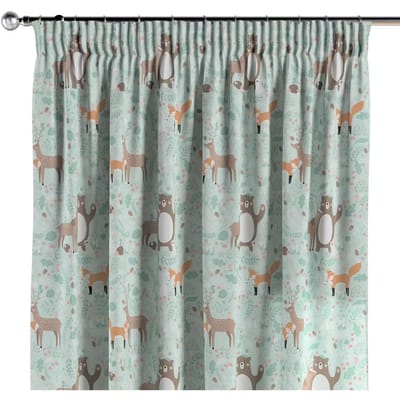 Geplooid gordijn Yellow Tipi Magic Collection 51x102"