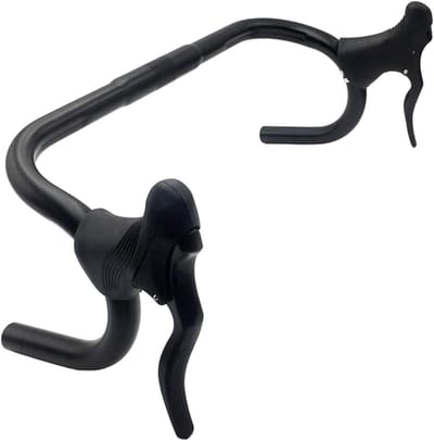Brake Lever voor Fietsen, Lichtgewicht Aluminium Handvat, Geschikt voor Mountainbikes en Racefietsen, 22.2-23.8 mm, Zwart, Betrouwbare Remprestaties, Duurzaam Ontwerp, Verbeterde Controle