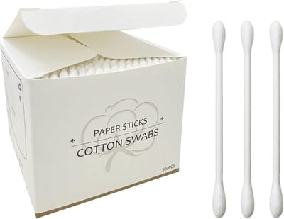 Grote verpakking wattenstaafjes met puntige uiteinden voor precisie en make-up