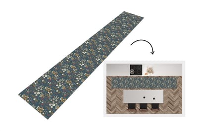 Keukenloper - Loper keuken - Patronen - Bloemen - Flora - 300x50 cm - Keukenloper vinyl