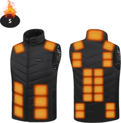 Livano Verwarmde Bodywarmer - Elektrische Bodywarmer - Heated Vest - Jas - Kleding - Oplaadbaar - Heren - S