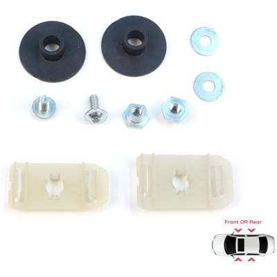 EWR5012+EWR5032 Raammechanisme Glasgeleider Montagebeugel Set Raambekleding Clips voor Mercedes C-Klasse W203 S203 CL203 CLC 2037200114