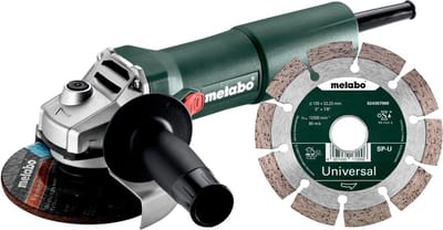 W 750-125 Set | (603605920) | Haakse slijper | 125mm | 750W