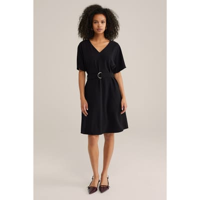 WE Fashion Dress Mid Length Black Taglia: XS | Abiti Midi Outlet | Donna | Nero
