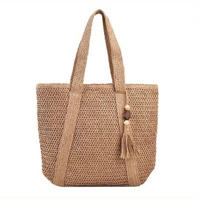 Bovista Strandtas - Ibiza - Tas - Tote Bag - Shopper - Khaki