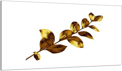 TMK ArtDeko Serie - Beschermplaat voor Fornuis - 90x52 cm - Goud - Gehard Glas