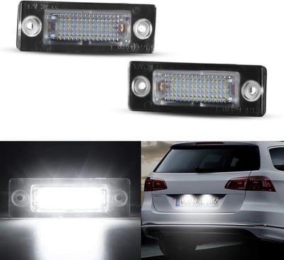 2x Kentekenverlichting LED Xenon Wit voor diverse Volkswagen modellen - Foutvrij