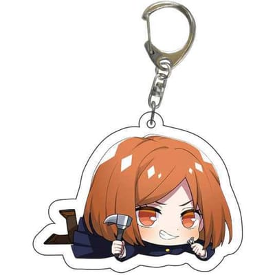Jujutsu Kaisen Anime Sleutelhanger Satoru Gojo Yuji Itadori Megumi Fushiguro Nobara Kugisaki Rugzak Hoge Kwaliteit Cadeau Hanger Cosplay 55mm
