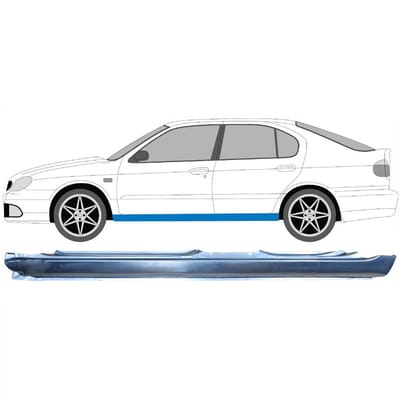 Volledige dorpel voor Nissan Primera P11 1996-2001 / Links